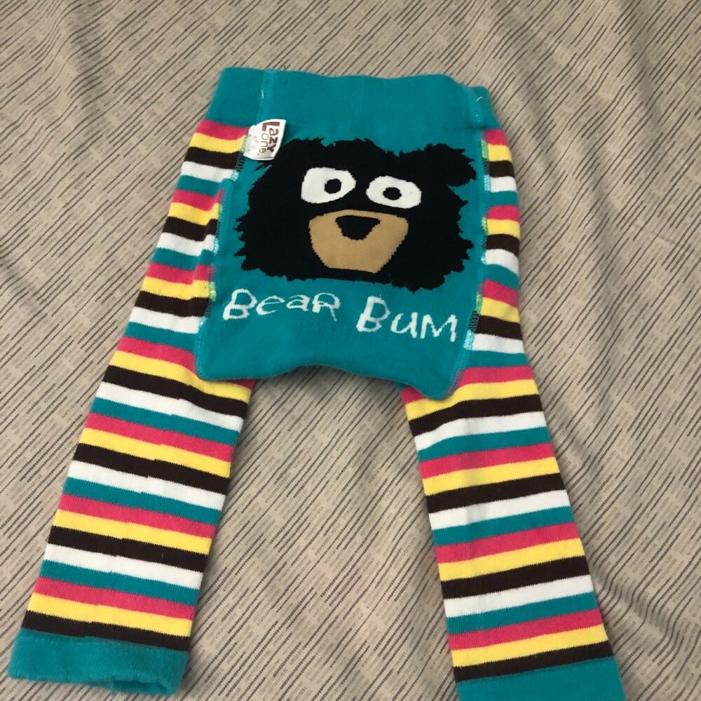 Bear Bum (Lazy One brand)  Infant Leggings 6-12m